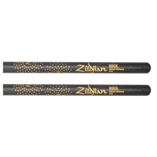 Zildjian Ltd Edition Z Custom Rock Black Chroma Nylon Drumsticks - Shaft