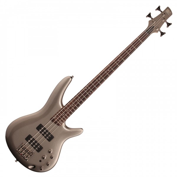 Ibanez SR300E Bass Guitar, Metallic Grey