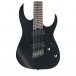 Ibanez RGIM7MH Iron Label Fanned Fret 7 String, Weathered Black Body