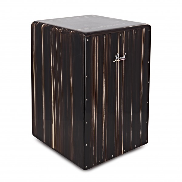 Pearl Boom Box Cajon Artisan Zebra Wood finish