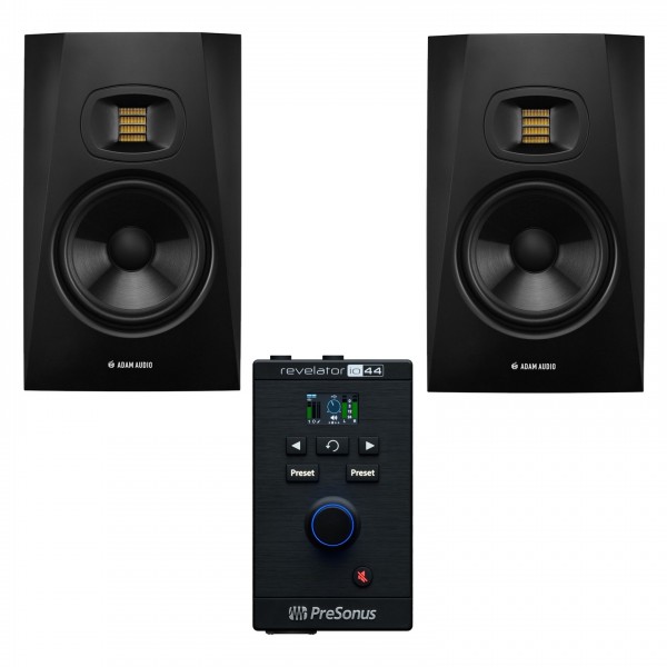 ADAM Audio T7V Bundle with PreSonus Revelator io44 - Bundle