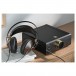 FiiO K9 PRO Desktop DAC and Headphone Amp - Lifestyle with headphones