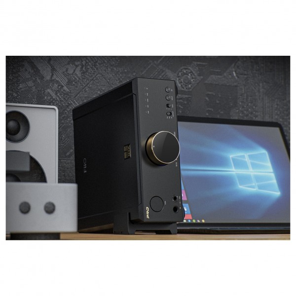 FiiO K9 PRO Desktop DAC and Headphone Amp - Lifestyle desktop setup