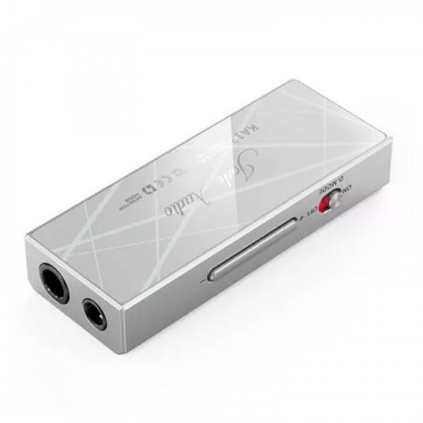 FiiO KA13 DAC and Headphone Amp, Silver Side View 2