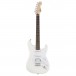 Squier By Fender Bullet Stratocaster HSS HT, Artic White front view