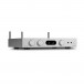 Audiolab 6000A Play Stereo Streaming Amplifier, Silver - angled