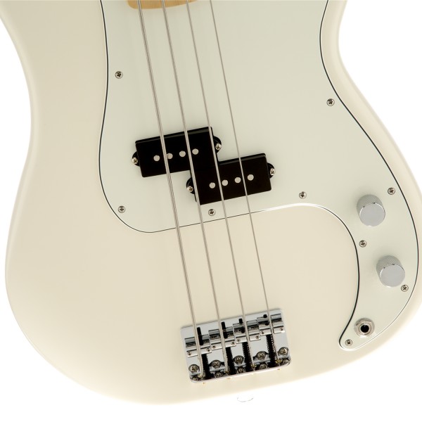 Fender Precision Bass アイボリー Fender Standard Precision Bass Maple - Olympic White | Cream