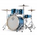 Dixon Drums Spark 22'' 5pc Drum Set, Ocean Blue Sparkle