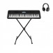 Yamaha PSR E383 Portable Keyboard Pack, Black