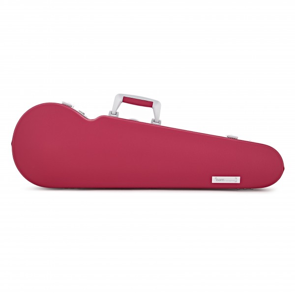 BAM ET2002XL L'Etoile Contoured Violin Case, Raspberry Red