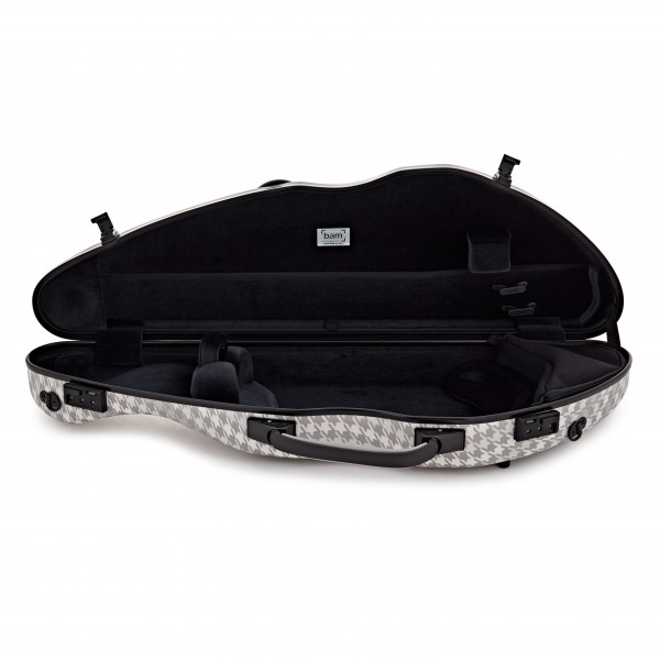 BAM Cabourg Hightech Slim Violin Case, Black