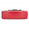 BAM Graffiti Hightech Oblong Violin Case, Raspberry Red & Silver