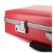 BAM Graffiti Hightech Oblong Violin Case, Raspberry Red & Silver