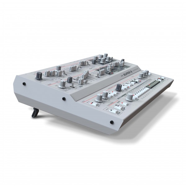 UDO Desktop Super 6, 12-Voice Polyphonic Binaural Hybrid Synthesizer - Side