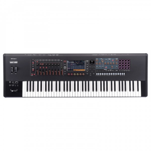 Roland Fantom-7 EX 76-Key Synthesizer Keyboard - Top