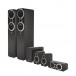 Q Acoustics Q 3000i Series 5.1 Speaker Bundle - Black