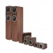Q Acoustics Q 3000i Series 5.1 Speaker Bundle - Walnut