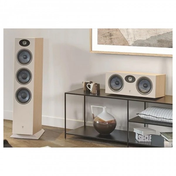 Focal Theva Home Cinema Speaker Bundle - cream lifestyle