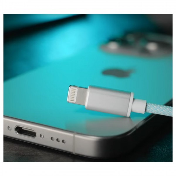 FiiO KA11 DAC and Headphone Amp, Lightning, Silver Lifestyle View 3
