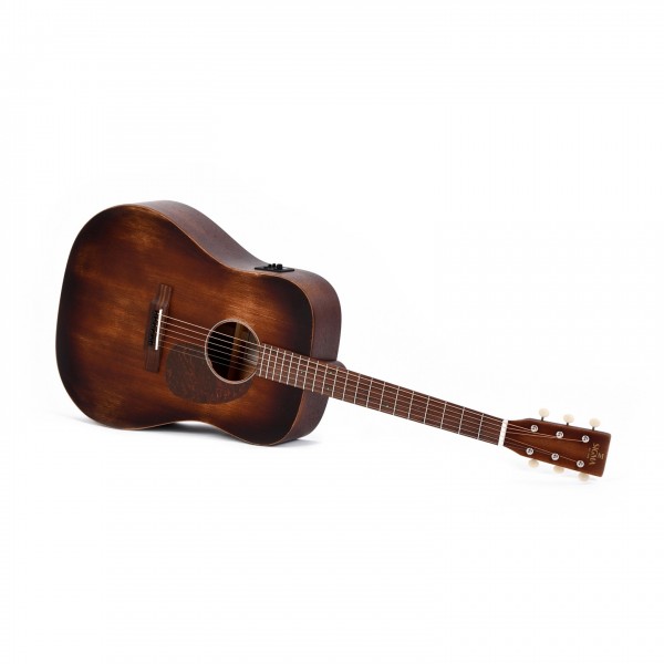 Sigma DM-15E Aged Electro Acoustic Side