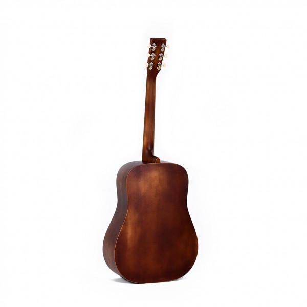 Sigma DM-15E Aged Electro Acoustic Back