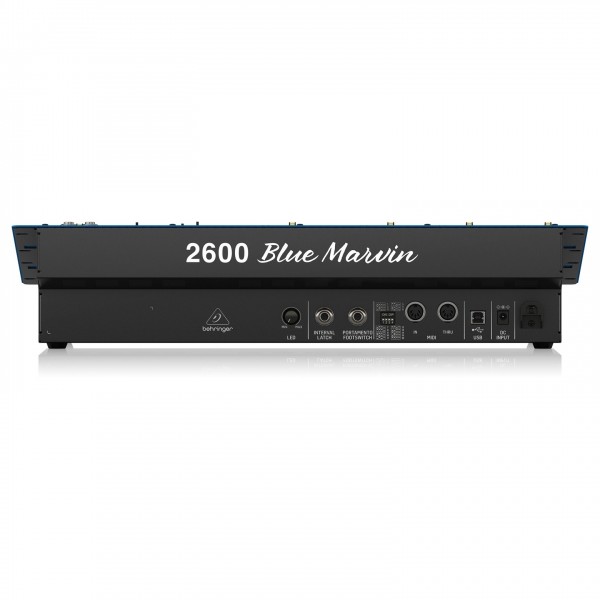 Behringer 2600 Semi-Modular Synthesizer, Blue Marvin - Rear