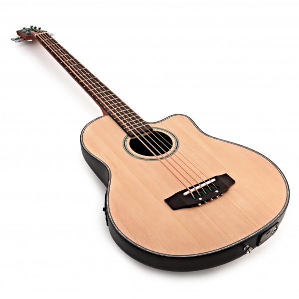 Roundback Electro Acoustic 5 String Bass by Gear4music - Nearly New