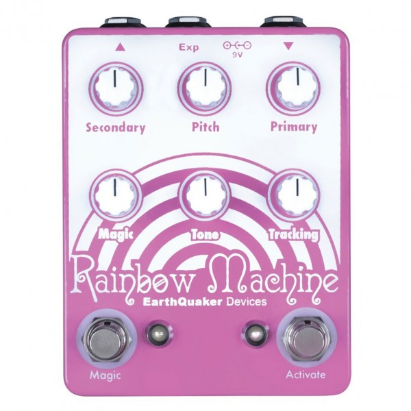 EarthQuaker Devices Rainbow Machine Pitch Shifting Harmonizer Top Panel