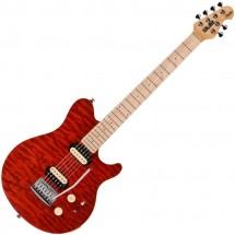 Sterling by Music Man Sub AX3 MN, Transparent Red
