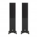 JBL Stage A170 Floorstanding Speakers (Pair), Black - front with grille