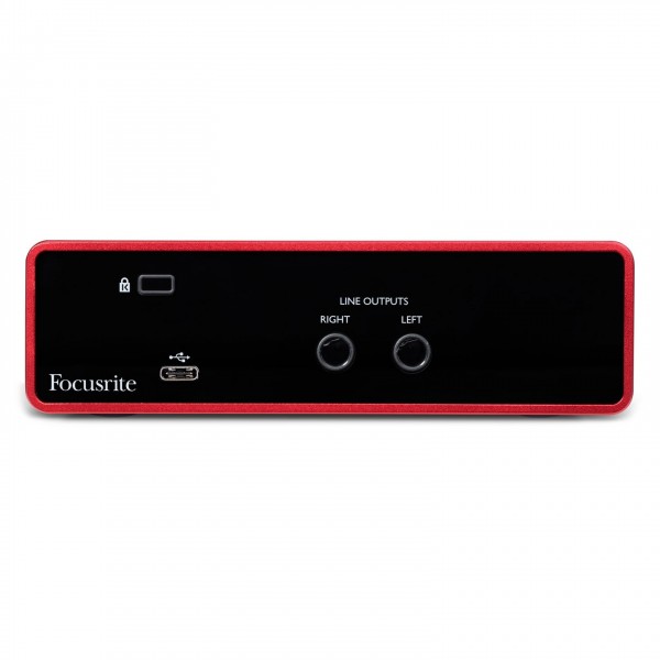 Focusrite Scarlett Solo MK3 Audio Interface - Rear