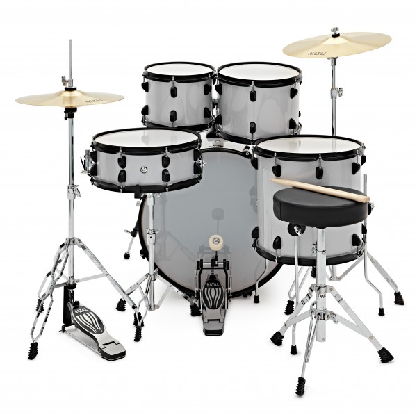 Natal DNA 22'' 5pc Drum Kit, White