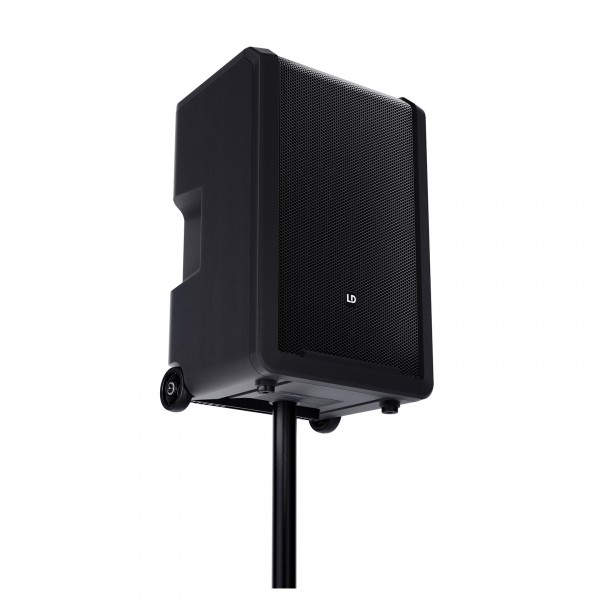 LD Systems ANNY 10" Battery-Powered Bluetooth PA System With Mixer - Polemounted