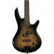  Ibanez GSR200SM Gio Bass Guitar, Natural Grey Burst