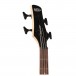 MiKro GSRM20B Bass Guitar, Walnut Flat