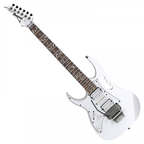 Ibanez Steve Vai JEMJRL Signature Left Handed Electric Guitar, White