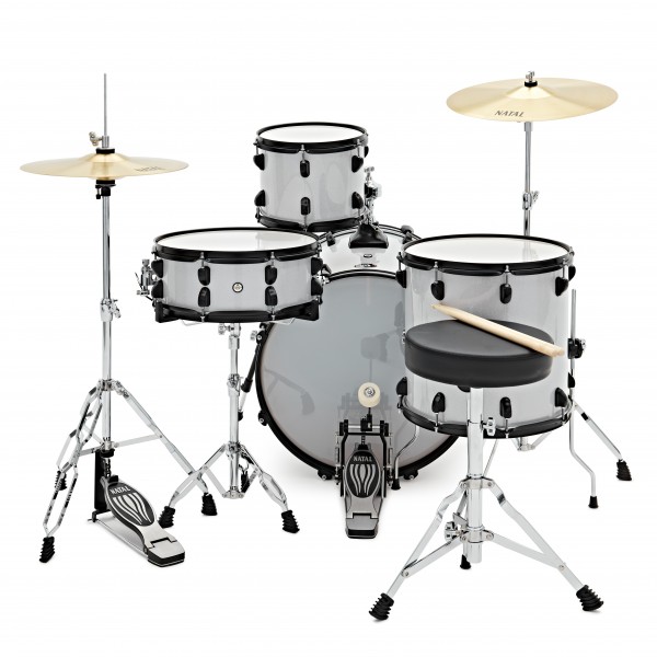 Natal DNA 20'' 4pc Drum Kit, White