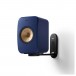 KEF B1 Wall Brackets (Pair), Black - in situ