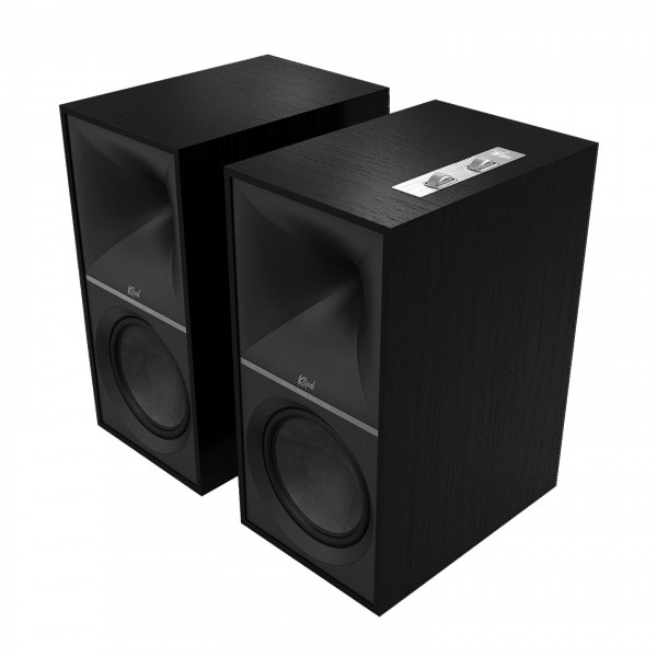 Klipsch The Nines 8 Powered Speakers, Black Front View 