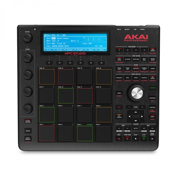 Akai Professional MPC Studio Music Production Controller, Black