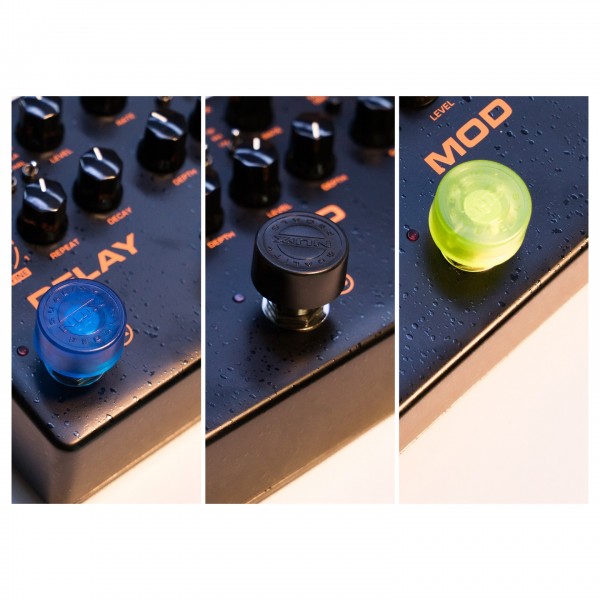 NUX NST-1 Pedal Topper Switch Caps (Pack of 5) - Example 2