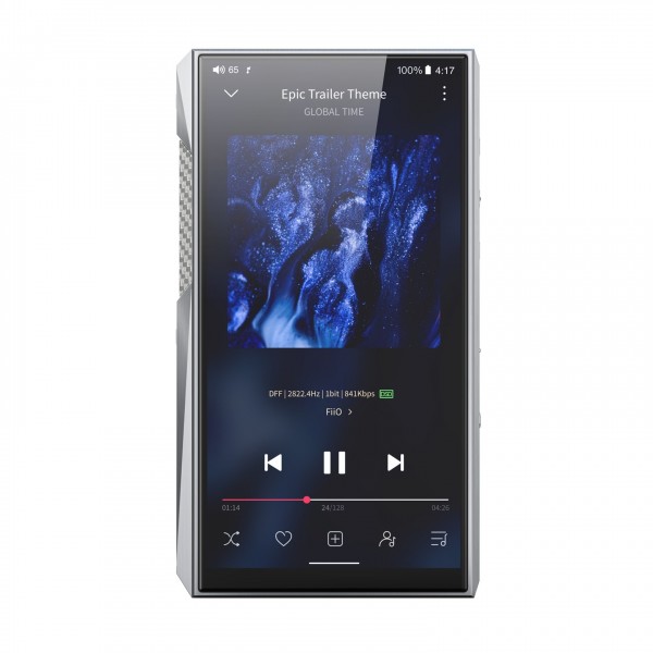 FiiO M23 Portable High Resolution Music Player, Stainless Steel