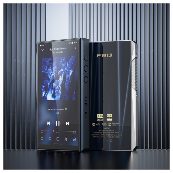 FiiO M23 Portable High Resolution Music Player, Stainless