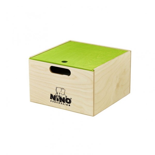 Nino by Meinl Wooden Storage Box (14,5" W x 14,5" H x 9" D)