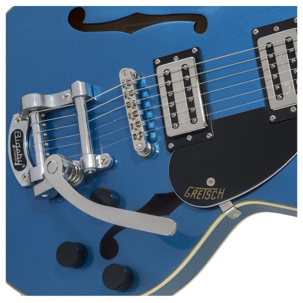 Gretsch G2655T Streamliner CB Jr, Fairline Blue at Gear4music