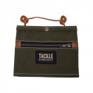 Tackle Gig Pouch aus gewachstem Canvas, waldgr&uuml;n