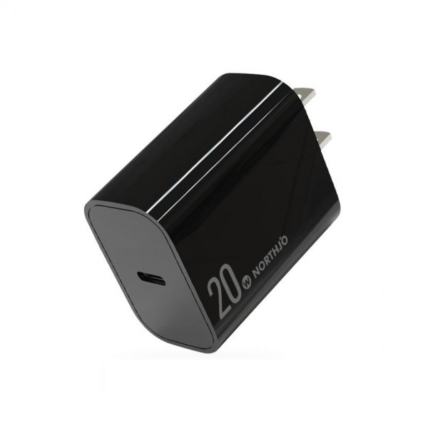 myVolts Socket Plug to USB-C PD 20W Converter, US Plug - Main