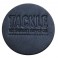 Tackle Small Leather Bass Drum Patch, Black