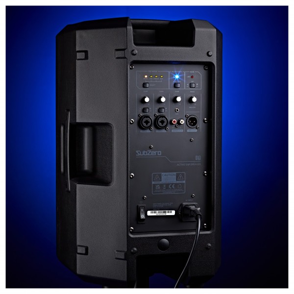 SubZero D10 Active DSP PA Speaker, Pair