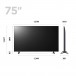 LG 75UR78006LK 75 inch 4K Smart TV Dimension View